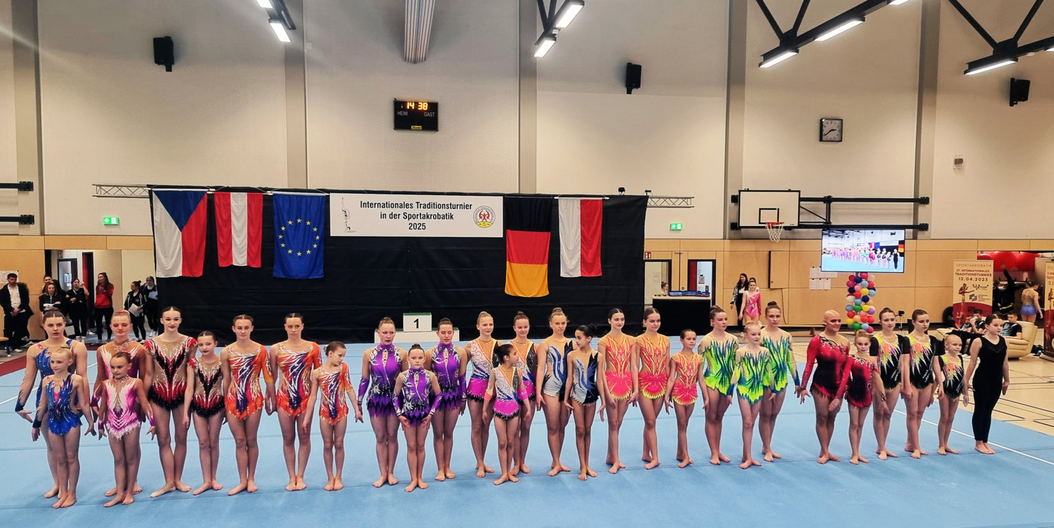 TiB Sportakrobaten beim Traditionsturnier Ottendorf-Okrilla 2025